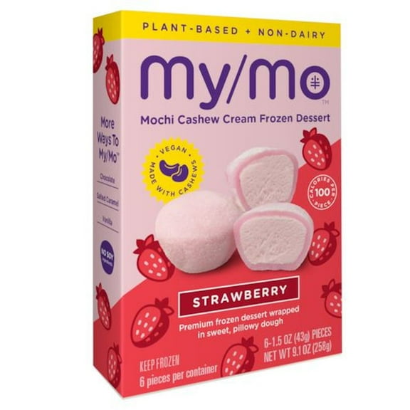 My Mochi Strawberry Non Dairy Dessert, 9.1 Ounce -- 12 per case