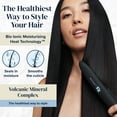 thumbnail image 5 of Bio Ionic 10X Styling Flat Iron, 1" Hair Straightener with Sonic Vibrating Plates, Ceramic Flat Iron, 5 of 7