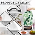 thumbnail image 4 of HELLHERO Clover Pattern Design Stylish Coffee Machine Dust Cover Washable Mixer Cover for Kitchen Home, 4 of 6