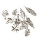 thumbnail image 4 of Conectador de Forma Hoja 50 Piezas + Conector de Forma de 20 Piezas Accesorios para DIY Collar Brazalete Gloria Encantos de plata tibetanos, 4 of 9