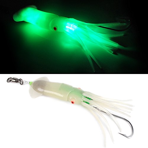 6 1/2 "GLOW TUNA POPPER FISHING BAIT LURES TUNA MAHI KING FISH YELLOW TAIL