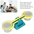 thumbnail image 3 of Students Balance Scale, Easy Assembly Educational Plastic Double Bucket Balance Portable Wearable  for Measurement Teaching for Home, 3 of 7