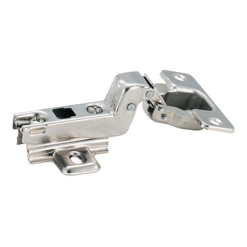 Amerock Full Inset Frameless Concealed Nickel Hinge - 1 Pair