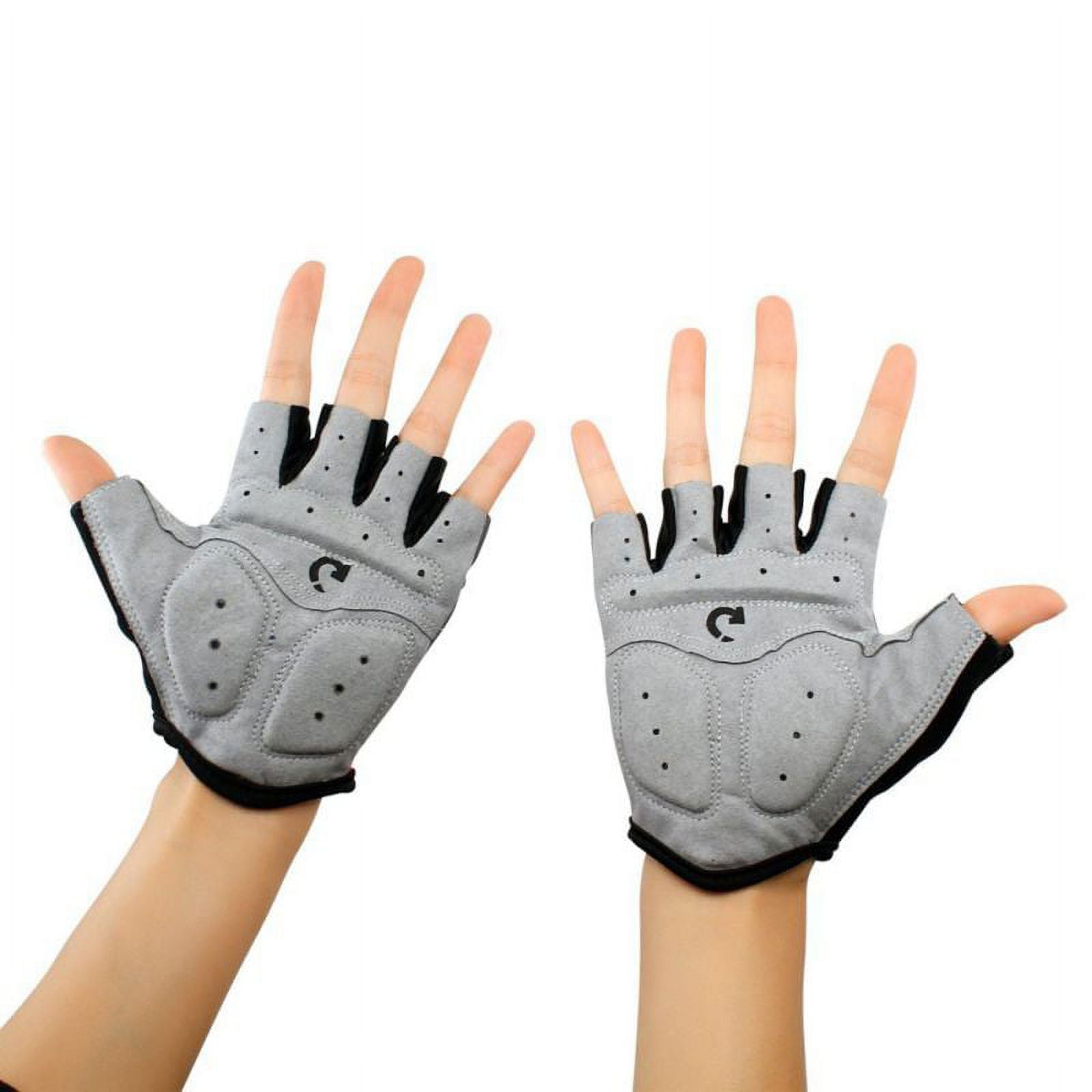 Men Sport Half Finger Anti Slip Pad Breathable Cycling Gloves Bike MTB Bicycle The Road Gloves
