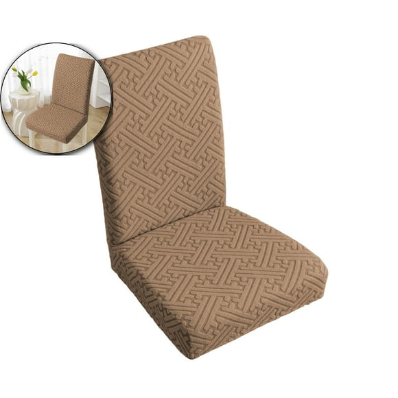 Dvruxg Housses de Chaise pour Salle à Manger, Housses Extensibles Amovibles pour Chaise de Salle à Manger pour Maison Restaurant Hôtel Fête Cérémonie de Mariage, Lavable à la Machine