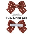 thumbnail image 3 of Hair Clips Set for Girls, 18pcs Leopard Baby Clip Bows, Polka Dot Alligator Clip Baby Barrettes, Girl Hair Accessories for Kids Toddlers in Pairs, 3 of 6