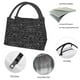 thumbnail image 4 of Fotbe Black Scientific Bolsa Térmica Portátil con Estampado, Bolsa de Entrega de Alimentos Aislada, Bolsa Reutilizable de Gran Capacidad para Comidas y Supermercado, 4 of 6
