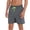 Gray, variant on Abcnature Men's Athletic Shorts, Sports Gym Running Short Pants, Men Solid Breathable Lace Waterproof Quarter Beach Shorts, Sports Casual, Cargo Casual Hiking Shorts Green 4XL