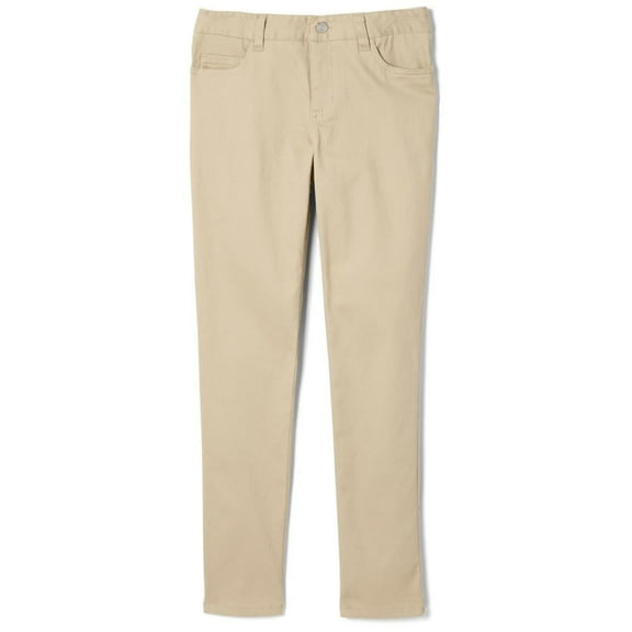French Toast Girls 4-6X Adjustable Waist Stretch Twill Skinny Pants