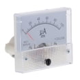 thumbnail image 2 of DC Current Meter Analog Panel AMP Pressure Gauge Tester Mechanical Ammeter 85C1 0-100uA, 2 of 8