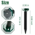 thumbnail image 6 of Venoro 2/4/6/8 X Solar Ultrasonic Animal Repellers w/Light Pest Mole Snake Repellent US, 6 of 22