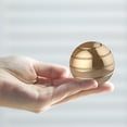 thumbnail image 2 of Ball Decor Juguete Descompresión Hipnosis Giroscopio Giratorio Escritorio Alivio Del Estrés Aleación Aluminio Regalo para Adultos, 2 of 9