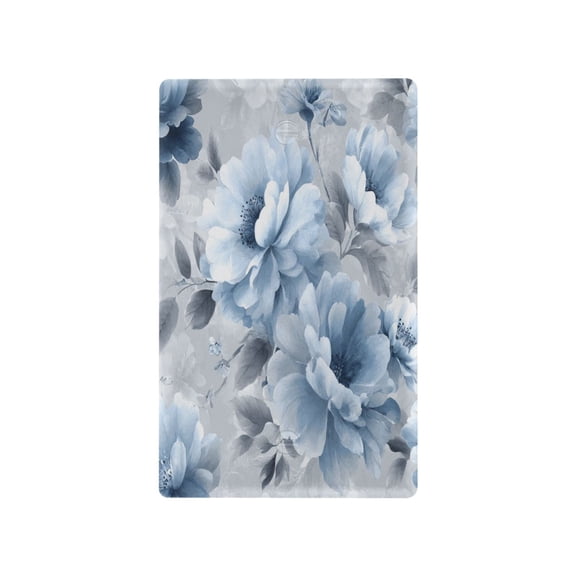Light Switch Cover Switch Plate Outlet Cover Plug Cover for Electrical Unused Outlet Cover White Floral Pattern