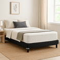 thumbnail image 1 of Base de cama Matrimonial Basic, Atlas del Descanso Chocolate, 1 of 6