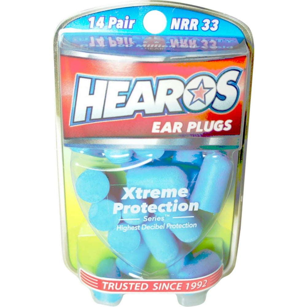 Hearos Ear Plugs Xtreme Protection Series 14 pairs