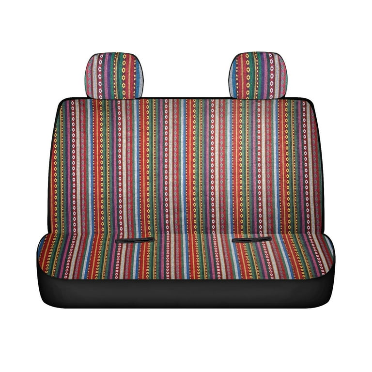  AKAUTO Baja Saddle Blanket Car Seat Covers Front Set