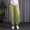 Yellow(New), variant on PNTUTB Pants for Women Loose Basic Summer Elastic High Waist Linen Pant Casual Pockets Trouser