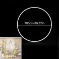 thumbnail image 2 of 60/80/100/150cm Balloon Ring Round Big Balloon Arch Circle Ring Stand Holder Balloon Garland Background Frame Column Wedding, 2 of 5