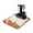 White-3, variant on Bohemian Absorbent Coffee Mat, Leak-Proof Dish Drying Pad with Rustic Ethnic Patterns, Quick Dry Non-Slip Kitchen Counter Mat for Coffee Bar & Appliance Protection