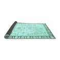 thumbnail image 2 of Ahgly Company Indoor Rectangle Oriental Light Blue Traditional Area Rugs, 6' x 9', 2 of 4