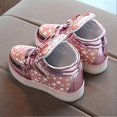 thumbnail image 4 of Children Girls LED Lights Up Shoes Wear-resistant Luminous Flashing Sneakers for Girls, 4 of 5