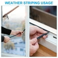 thumbnail image 5 of Uxcell 20Ft Weather Stripping Door Seal, 3/8"W x 1/8"T Rubber Adhesive Seal Strip, 5 of 5