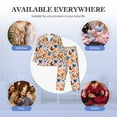 thumbnail image 7 of Bingfone Men's Pajama Set 2 Piece Loungewear PJs, Long Sleeve with Pajama Pants-Cute Chickens, 7 of 7