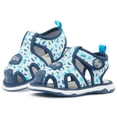thumbnail image 4 of Sandalia Chancla Bubble Gummers Para Niño Con Sonido gris 13, 4 of 8