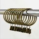 thumbnail image 5 of Juego de 30 anillos de cortina NQ de Bronce con clips para cortinas 1 1/4 pulgadas, 5 of 5