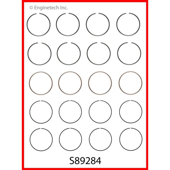 RINGS NIS 2.4L 2.5L KA24D