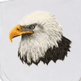 thumbnail image 3 of Inktastic Bald Eagle Baby Burp Cloth, 3 of 3