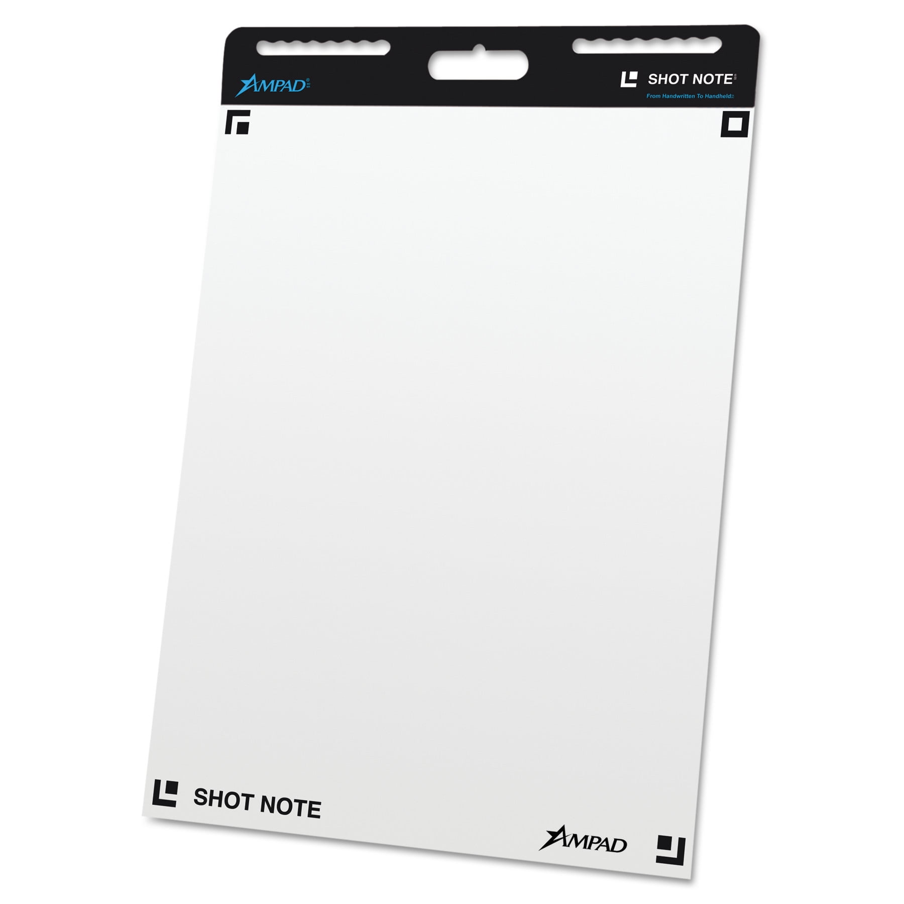 Ampad Shot Note Easel Pad, 23 1/4 x 31, 25 Sheets, 2/Pack