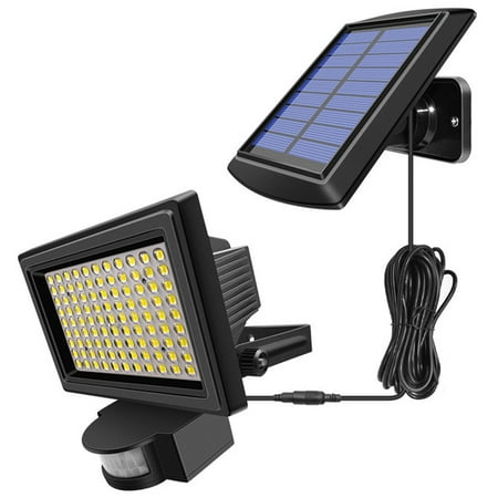 

LED Solar Power PIR Sensor Flood Wall Light Waterproof Outdoor Indoor