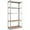 Silver, variant on Costway 72'' Heavy Duty Steel 5 Level Garage Shelf Storage Adjustable Shelves Silver