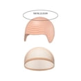 thumbnail image 2 of Wig Cap Set for Women, Breathable Stretch Nylon Wig Cap and Silicone Wig Grip Band for Secure Comfortable Fit, 2 Pack, 2 of 5