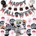 thumbnail image 1 of Globos de fiesta de Halloween Globos de decoración de Halloween Globo de aluminio Kit de globo de helio Murciélago Bruja Bal oso de fresa  Electrónica, 1 of 5