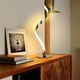 thumbnail image 3 of Lámpara de mesa en espiral, lámpara de escritorio LED curva, luz blanca cálida de 6 W con cable de 1,5 m, 3 of 5