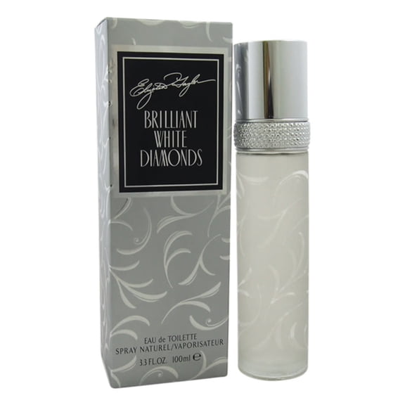 Elizabeth Taylor White Diamonds Brilliant Eau De Toilette Spray for Women 3.3 oz