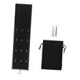 thumbnail image 1 of DYNWAVECA Wall Mount Holder Bracket Easy Installation Display Rack with Accessory Storage Bag for Workshop Bar Game Room Black, 1 of 10