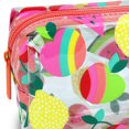 thumbnail image 2 of Pen + Gear Clear Fashion Pencil Pouch with Mixed Fruit Print, 2 of 3