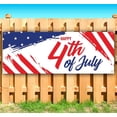 thumbnail image 2 of Happy 4th of July 13 oz Vinyl Banner With Metal Grommets, 2 of 5