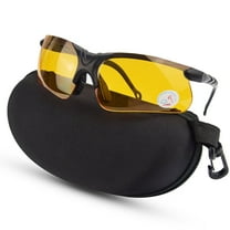 Xaegistac Shooting Glasses with Case Anti Fog Hunting Safety Glasses for Men Women