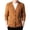Orange, variant on JTieacloth Men's Cardigan Sweaters Men Thick Knit Cardigan Shape Loose Casual V Neck Sweater Coat(Beige)
