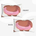 thumbnail image 4 of Fotbe Sloth with Donuts1 Pillow Cases - Envelope Closure - Luxury, Extra Soft, Cooling Pillow Covers - Wrinkle, Fade, Stain Resistant-20"x30", 4 of 9