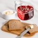 thumbnail image 2 of FELTECHELECTR 25 juegos de vasos transparentes para postres con tapas y cucharas, para aperitivos, pudines, mousse y pasteles, 150 ml, 2 of 6