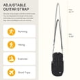 thumbnail image 5 of Soporte para botellas de agua Telena Crossbody 1.2L negro de nylon, 5 of 5