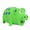 Green, variant on TETOU Dog Chew Toys for Aggressive Chewers, Small Breed Dog Latex Chew Squeaky Toys Natural Rubber Pig Sound Play Toy for Interactive Dog Playing Emulsion the Dog - Pink
