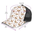 thumbnail image 2 of Lsque Labrador Retriever Dog Printed Trucker Hat - Baseball Cap for Men Women - Breathable Mesh Side, Adjustable Fit - for Casual Wear, 2 of 7