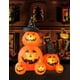 thumbnail image 2 of HOPOCO Decoraciones inflables de Halloween de 6 pies, calabaza fantasma espeluznante iluminada y gato de bruja, decoraciones de Halloween inflables al aire libre combo de calabaza con LED incorporado, 2 of 5
