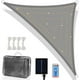 thumbnail image 1 of Vela de sombra triangular 150 LEDs 325 x 325 x 300 cm - Gris, 1 of 5